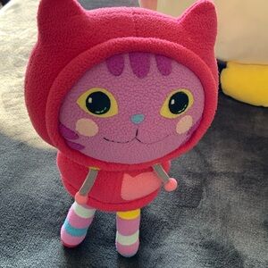 16 D J Catnip, Gabby’s house character, custom made stands alone detailed stuffy